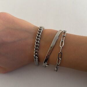 Classical bracelets, set of three from American Eagle.